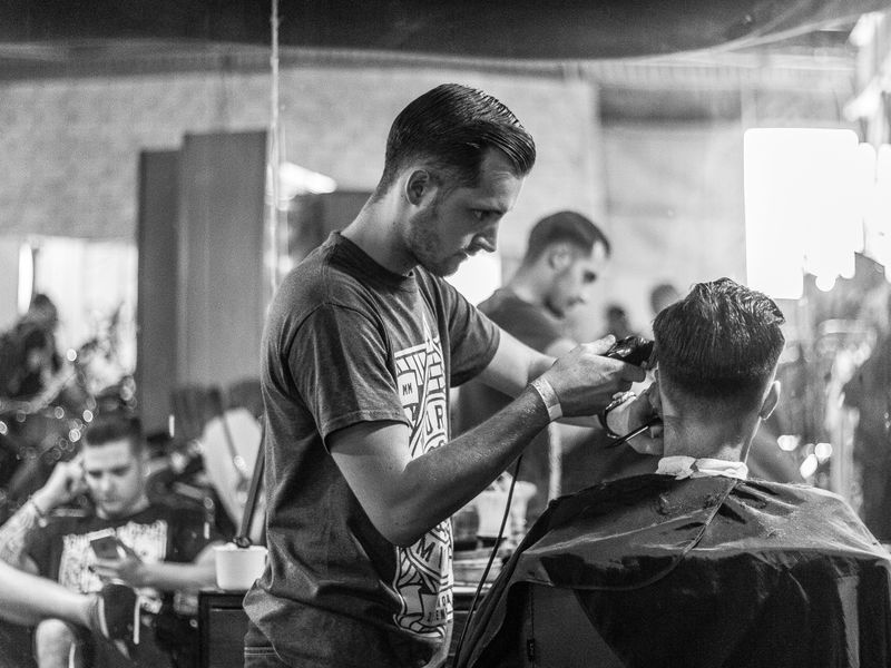 Hair Cut — A classic haircut tailored to your style.